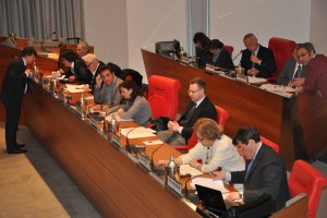 La seduta del Consiglio provinciale