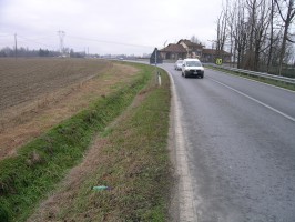 La curva di Santa Rosalia a Savigliano (foto archivio Provincia)