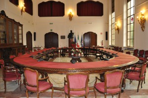 La sala dedicata a Giovanni Giolitti (foto Archivio Provincia)