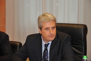 Il presidente della Provincia Federico Borgna (foto Uff. Stampa)