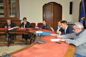 Il Comitato riunito in Provincia (foto Uff. Stampa)