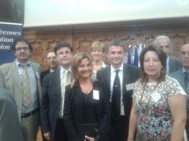 La delegazione cuneese a Nizza con i colleghi francesi