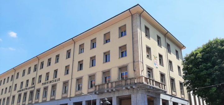 La sede della Provincia a Cuneo