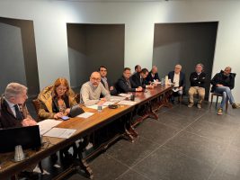 AConsiglio provinciale a Mombasiglio (foto Provincia)