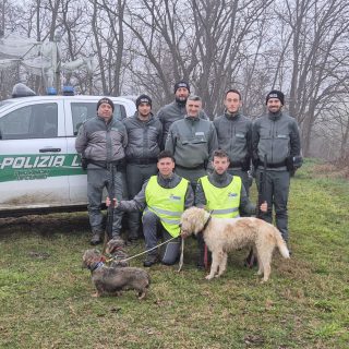 Squadra agenti di Polizia Faunistica ambientale dela Provincia