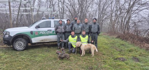 Squadra agenti di Polizia Faunistica ambientale dela Provincia