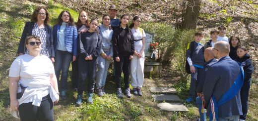 La commemorazione al cippo di borgata Miceli