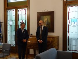 Il presidente della Provincia e l'Assessore regionale allo Sviluppo e promozione della montagna
