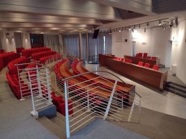 La sala A del Centro Incontri della Provincia di Cuneo