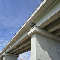 Il Cavalcaferrovia della sp 155 a Busca