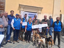 Il 25° Campionato italiano assoluto su cinghiale in muta a Murazzano