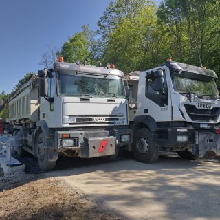 Le prove di carico sull'attraversamento della sp 46