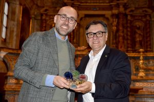 Il presidente della Provincia con Roberto Cerrato
