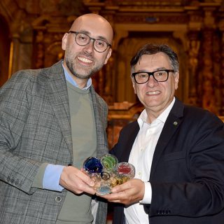 Il presidente della Provincia con Roberto Cerrato