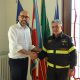 L'incontro tra il presidente Robaldo e il comandnate Daidone
