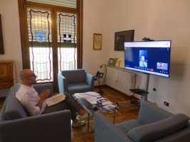 Videoconferenza tra il presidente Robaldo e l’Assessore Regionale Riboldi