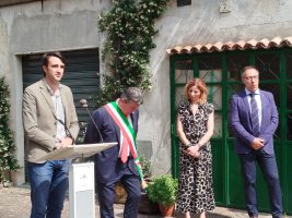 L'intervento del consigliere alla fiera della cliegia di Dogliani