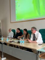 I relatori del convegno sull'urbanistica di Trinità