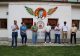 L'inaugurazione del campo da basket all’esterno del Pala Ferrua