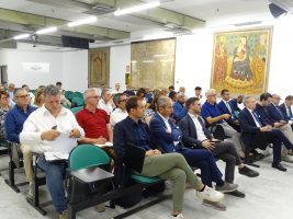 Un momento dell'incontro ptenutosi presso la sala Falco del Centro Incontri