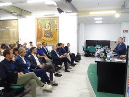 Un momento dell'incontro ptenutosi presso la sala Falco del Centro Incontri