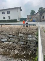 Intervento di ripristino della viabilità da parte del reparto di Saluzzo