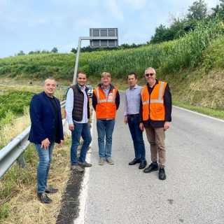 Sopralluogo viabilità circoli 5 e 6 reparto di Alba