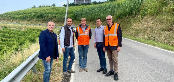 Sopralluogo viabilità circoli 5 e 6 reparto di Alba