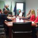 Un momento del Consiglio provinciale itinerante a Brondello