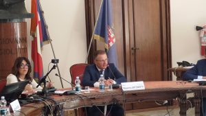 Il VIce Presidente della Provincia Massimo Antoniotti