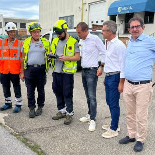 Esercitazione di protezione civile a Bene Vagienna