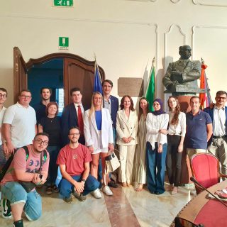I partecipanti alla riunione della cabina di regia