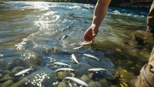 Immissione ittica in ambiente fluviale