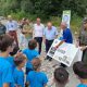 L'attività di immissione degli avannotti nel fiume Stura