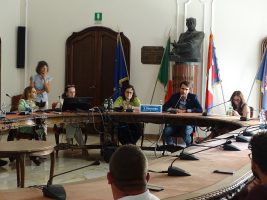 L'intervento del consigliere provinciale Pietro Danna