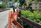Il sopralluogo al ponte di Santa Croce nel comune di Murazzano