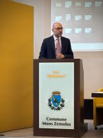L'intervento del presidente Robaldo alla Fiera del mele di Montezemolo
