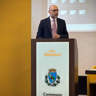 L'intervento del presidente Robaldo alla Fiera del mele di Montezemolo