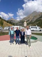 Argentera - delegazione all'area Camper