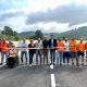 La cerimonia di riapertura della Fondavalle Tanaro a Bastia Mondovì