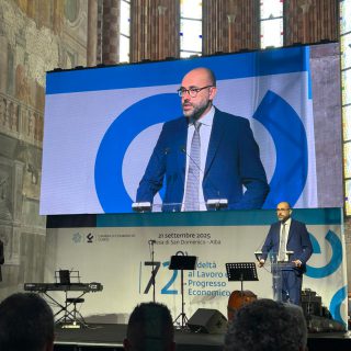 L'intervento del presidente Robaldo al 72^ edizione del premio Fedeltà al lavoro