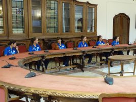 Le atlete dell'ASD Twirling Carrù