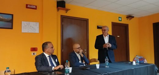 I relatori dell'incontro di Camerana