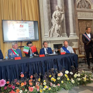 Il discorso del consigliere Manzone durante l'incontro con il console cinese Liu Kan