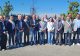 Le autorità presenti alla Fiera Zootecnica e della meccanizzazione agricola di Caramagna Piemonte