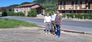 Il sopralluogo effettuato dal consigliere Danna a Dogliani