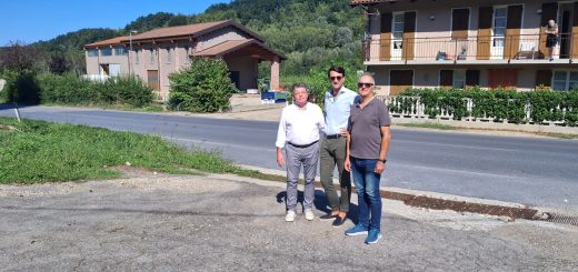 Il sopralluogo effettuato dal consigliere Danna a Dogliani