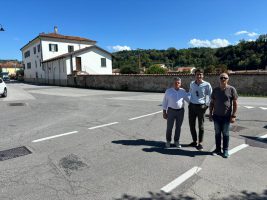 Il sopralluogo effettuato dal consigliere Danna a Dogliani