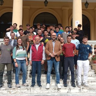 Il presidente Robaldo all’Istituto Forestale di Ormea per l’apertura del nuovo anno scolastico