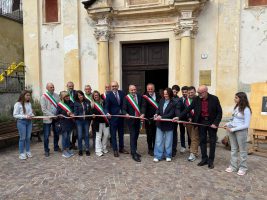 L'inaugurazione della mostra fotografica "I volti di un paese"